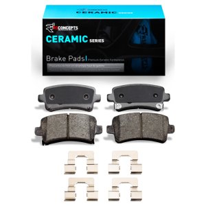 Buick LaCrosse Brake Pads - Rear - R1 Concepts - Ceramic - `11-`16